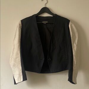 Helmut Lang jacket in black/ white